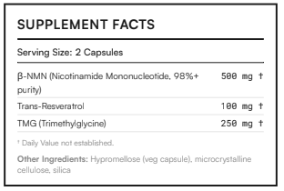 NMN 500mg — NAD+ Precursor for Anti-Aging