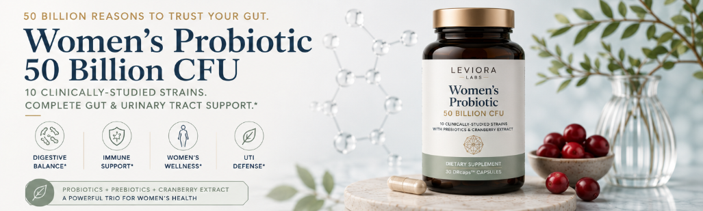 Women's Probiotic 50 Billion CFU: Why Gut Health Is About More Than Digestion