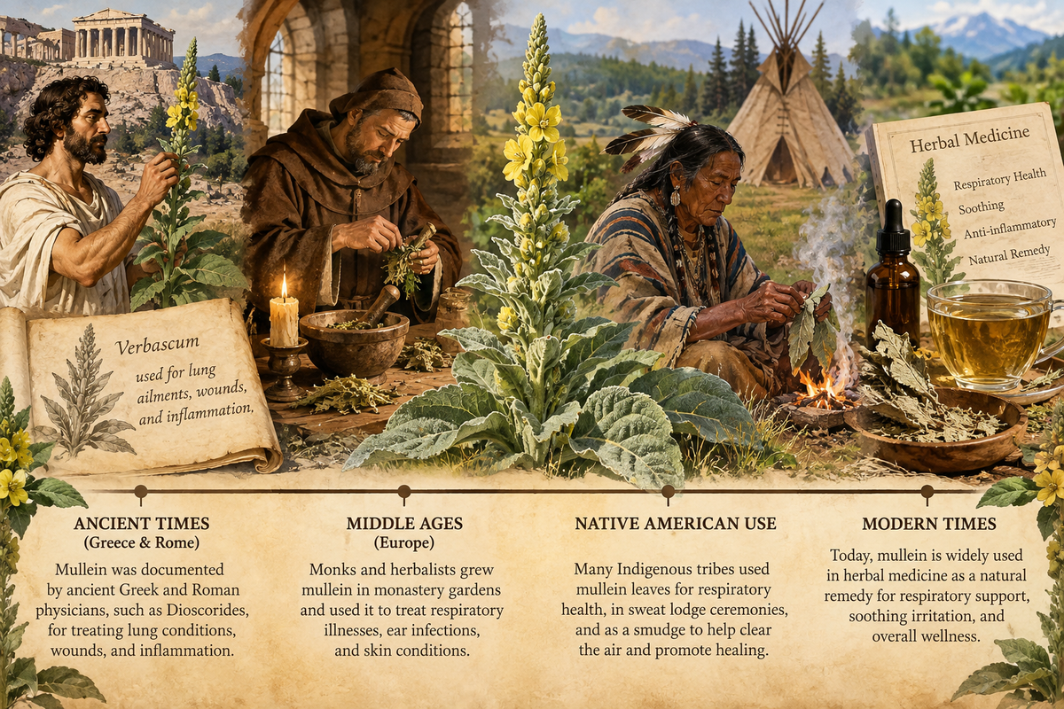 Mullein botanical history
