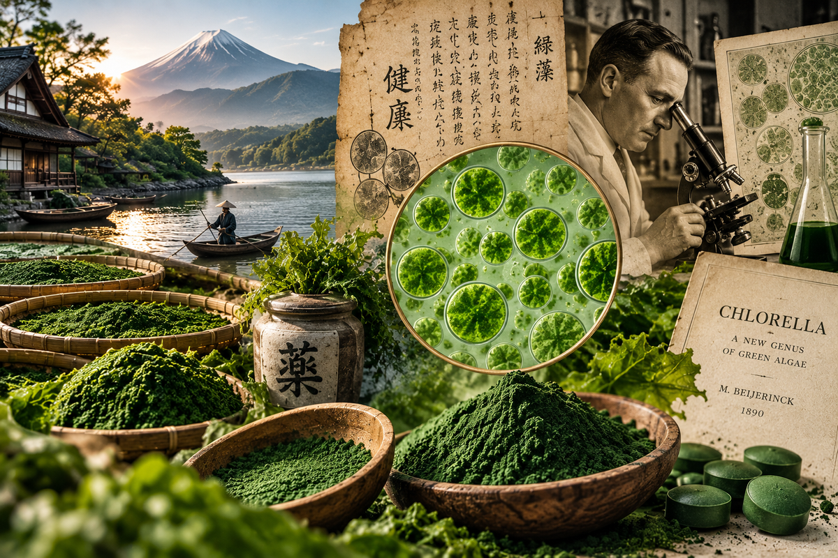 History of chlorella research