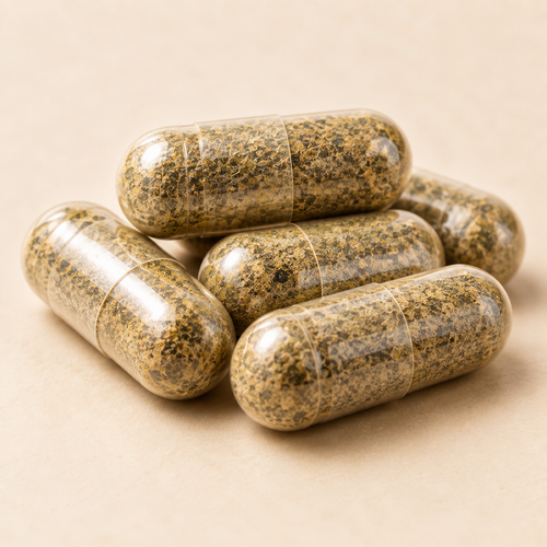 Mullein capsules