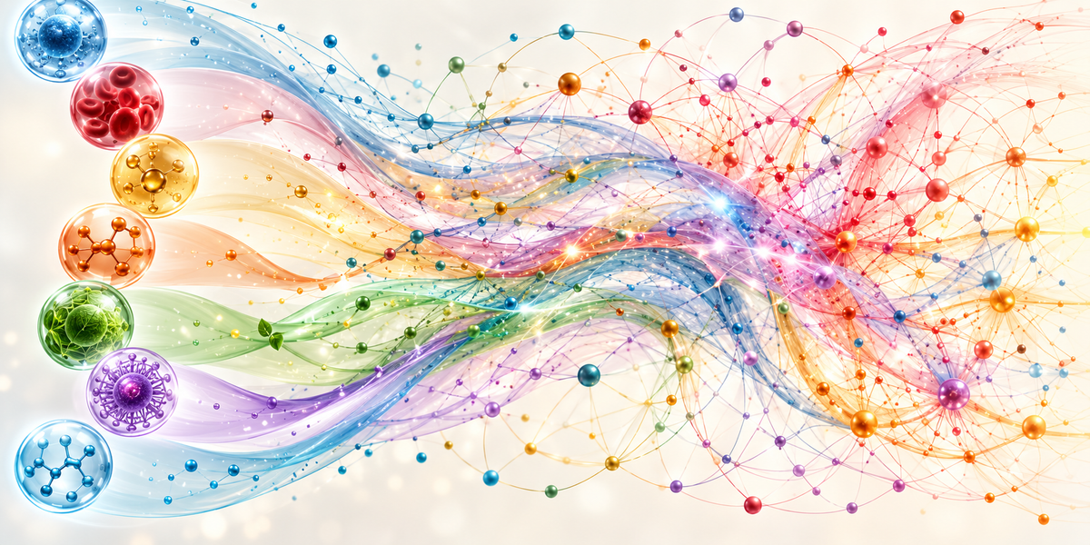 Interconnected biological processes