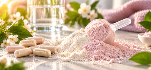 Myo-inositol and D-chiro-inositol