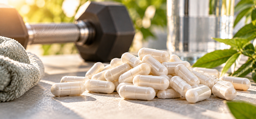 Creatine capsules