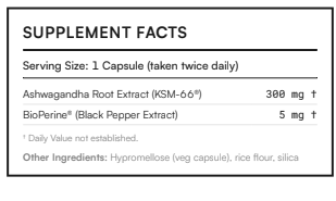 Ashwagandha KSM-66® — Clinically Studied Stress Support