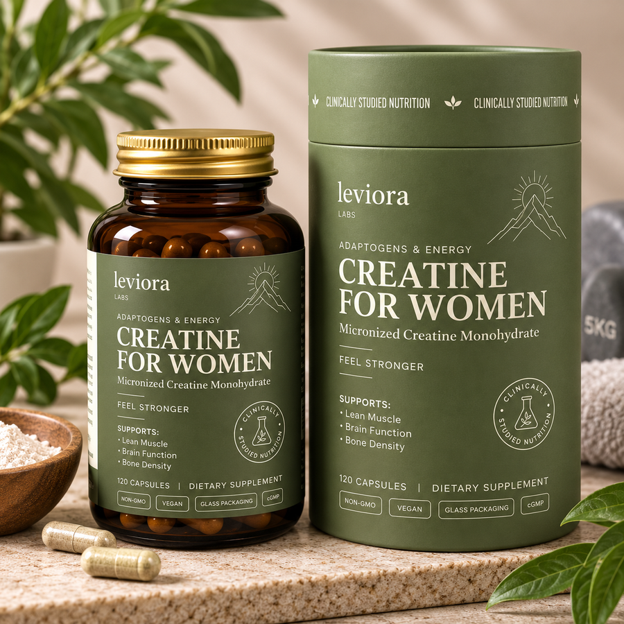 Creatine for Women — 3,000mg with Vitamin D3 & B12